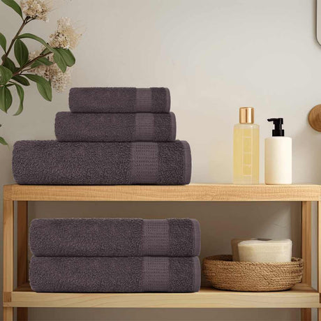 Vidaxx shower towels 25 pcs 70x140 cm 360 g m² 100% cotton anthracite