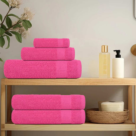 Vidaxx 12-piece towel set frogn 360 g m² pink