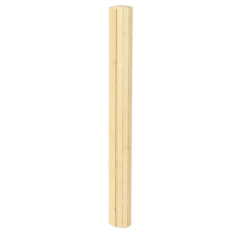 Vidaxx rectangular rug 80x100 cm bamboo light natural