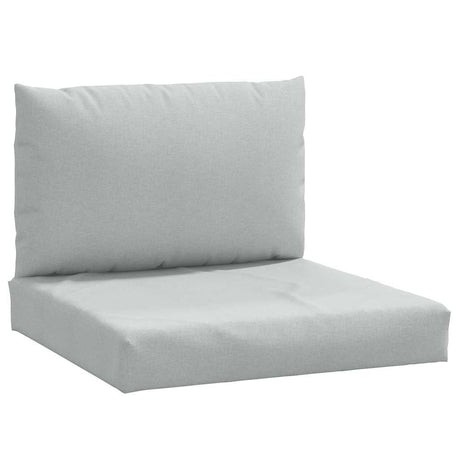 VidaXL pallet cushions 2 pcs fabric mixed light gray