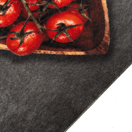 Vidaxx kitchen mat washable cooking text 60x180 cm velvet