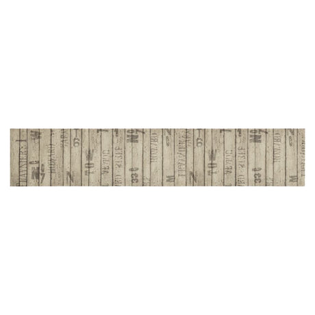 Vidaxx kitchen mat washable fence print 60x300 cm velvet