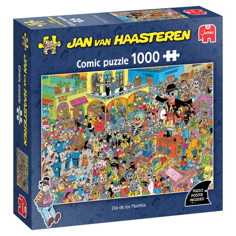 Jumbo Jan van Haasteren sestavljanka Dias de los Muertos 1000 kosov