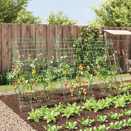 VidaXL plant climbing frames 3 pcs a-frame steel