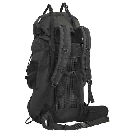 VidaXL hiking backpack 60 l oxford fabric black