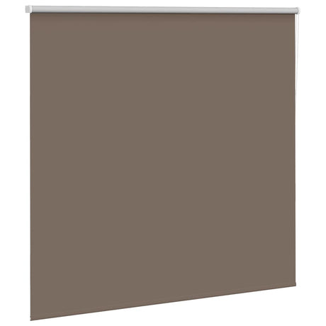 Vidaxl rolgordijn verduisterend koffie 160x130 cm stofbreedte 156,6 cm