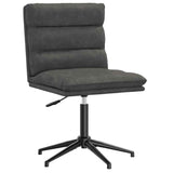 Vidaxl eetkamerstoelen 2 st kunstleer zwart