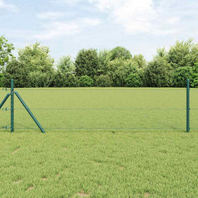 Vidaxl hexagon hek 0,4 x 100 m pvc groen