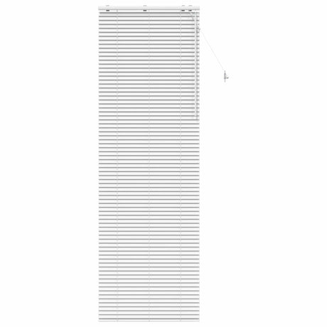 Vidaxl venetiaanse jaloezie wit 80 x 250 cm 35 mm