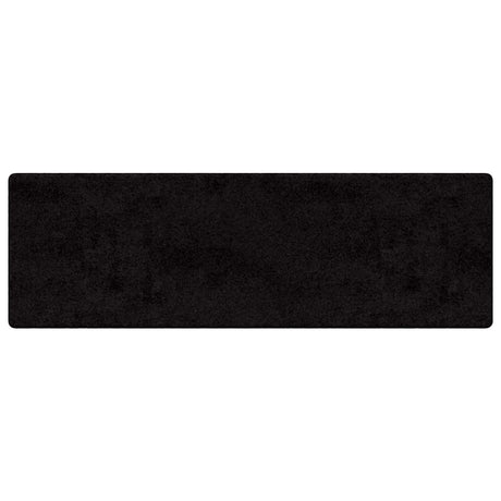 Vidaxl tapijt loper zwart 100 x 250 cm 100% polypropylene tuft