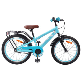 Vidaxl kinderfiets 18 inch voor 5-7 jaar lichtblauw