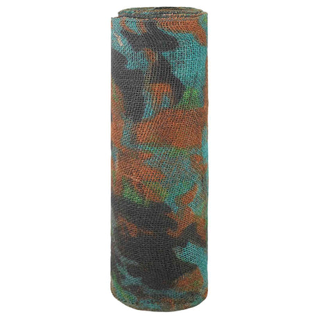 Vidaxl jute rol 50 x 2500 cm camouflage