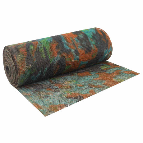 Vidaxl jute rol 100 x 2500 cm camouflage