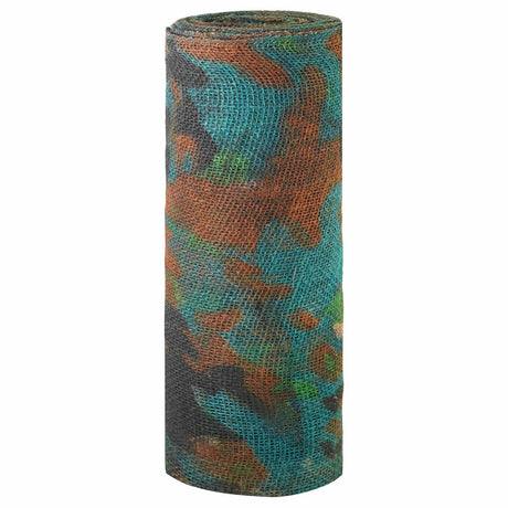 Vidaxl jute rol 200 x 1000 cm camouflage