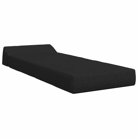 Vidaxl vouwbare bankbed zwart 60 x 70 x 41 cm stof