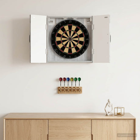 Vidaxl dartbord kabinet hoorn grijs sonoma 52,5 x 10,5 x 53,5 cm