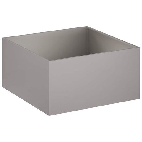 Vidaxl plantenbak roestkleurig 60 x 60 x 40 cm weervast staal