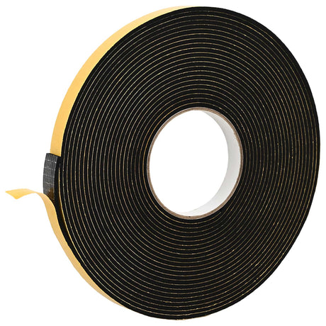 Vidaxl zelfklevende schuimtape 2 st zwart 10mm x 10m cr schuim