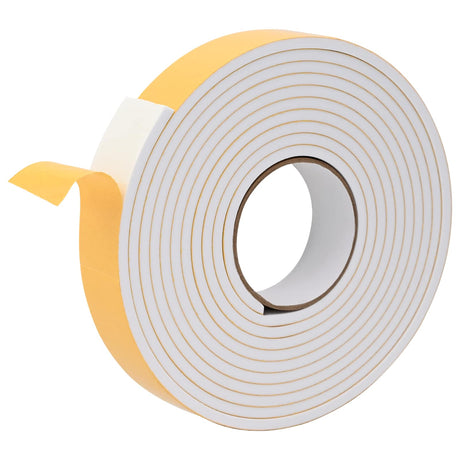 Vidaxl zelfklevende schuimtape 20 st wit 30mm x 5m cr schuim
