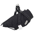 Vidaxl hondenjas zwart l24 fleece en polyester