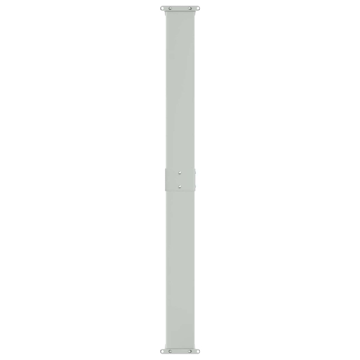 Vidaxl uittrekbaar zijscherm rechthoekig 117 x 600 cm polyester taupe