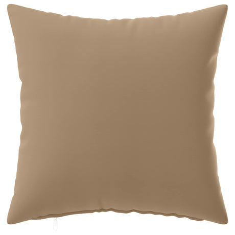 Vidaxl kussensloop 12 st heerlen taupe 45 x 45 cm polyester