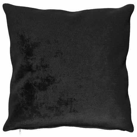 Vidaxl kussensloop 2 pcs heerlen zwart 80 x 80 cm flanel