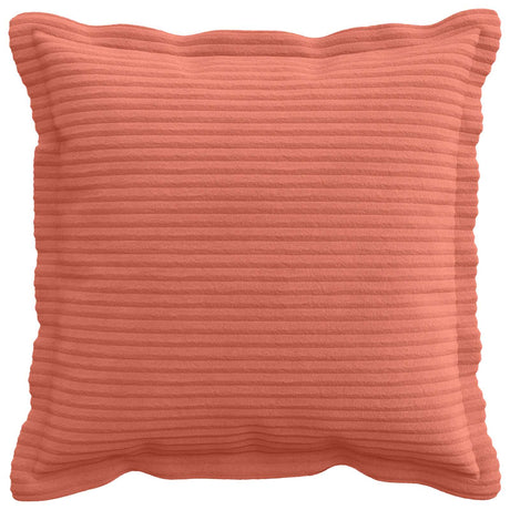 Vidaxl kussensloop 6 st houten rood-oranje 40 x 40 cm corduroy