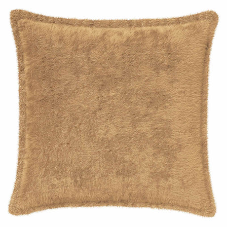 Vidaxl kussensloop 12 st houten taupe 50 x 50 cm nep konijnenbont