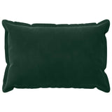Vidaxl kussensloop 6 st houten donkergroen 50 x 75 cm fluweel