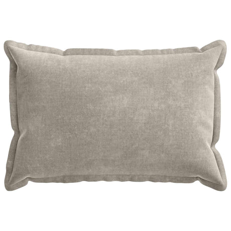 Vidaxl kussensloop 2 st houten lichtgrijs 50 x 75 cm chenille stof