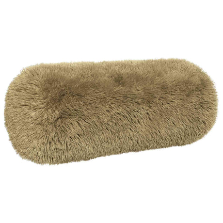 Vidaxl kussensloop 2 pcs heerlen lichtgroen ø 15 x 40 cm pv fleece