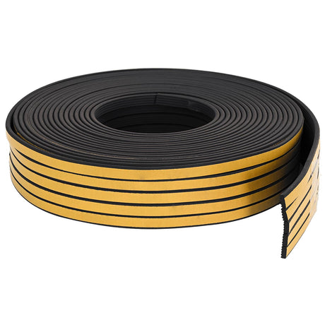Vidaxl zelfklevende raamafdichting zwart 8 x 3 mm 50 m epdm-schuim