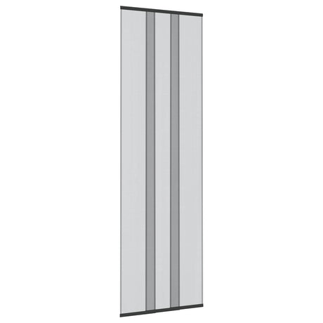 Vidaxl insect deurenscherm met gaaskleed zwart 70 x 220 cm polyester