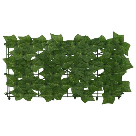 Vidaxl balkonscherm met bladeren groen 200 x 100 cm