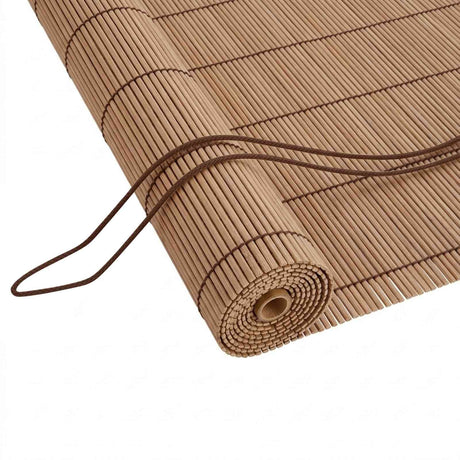 Vidaxl rolgordijn bruin 60 x 220 cm bamboe