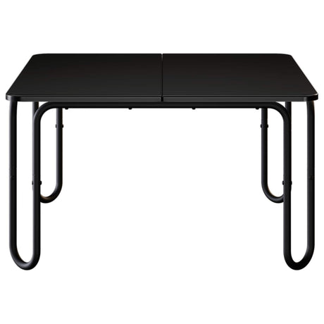 Vidaxl salontafel zwart 79,5 x 79,5 x 45 cm bewerkt hout