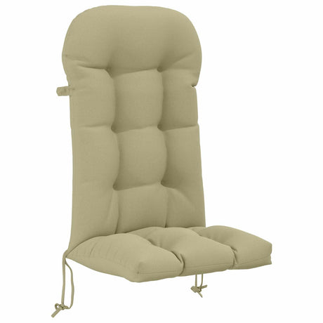 Vidaxl zon loungerkussen putten 100% polyester lichtgroen