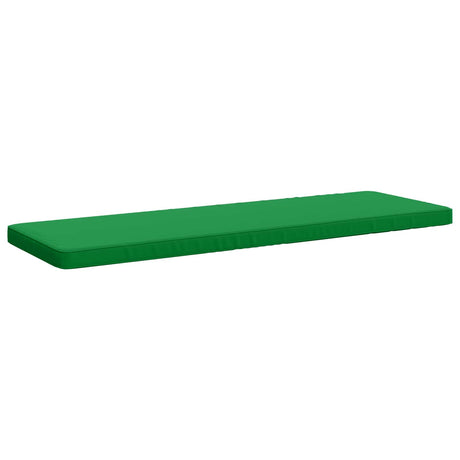 Vidaxl 1-delig bankkussen vught 100% polyester groen 150 x 50 x 5 cm