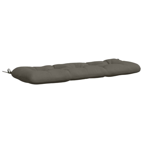 Vidaxl bankkussen vianen 100% polyester grijs 110 x 40 x 12 cm