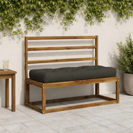 Vidaxl pallet zitkussen vianen 100% polyester antraciet