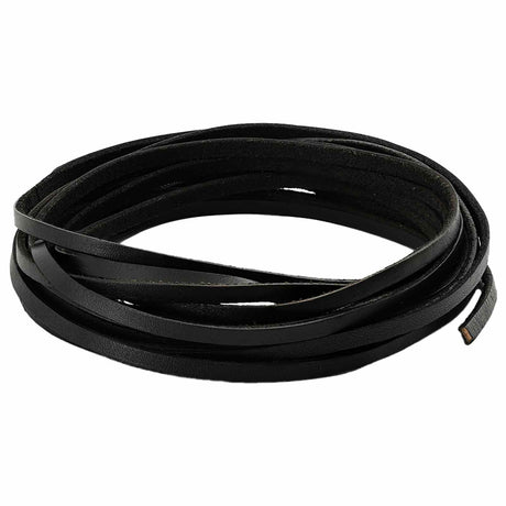 Vidaxl leren riem 1 zwart 500 x 0,3 cm leer