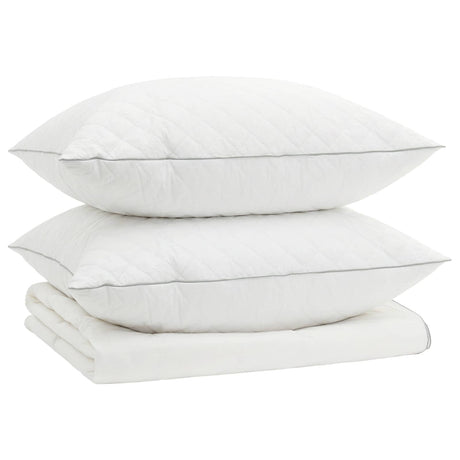 Vidaxl 90% ganzen dons dekbedset fulda 3 st 220 x 240 cm zomer 100 gsm
