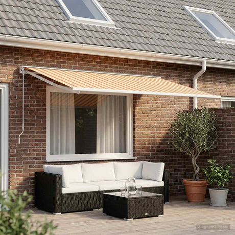 Vidaxl vervangingsdoek voor zonnescherm multikleur 400 × 300 cm
