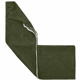 Vidaxl kussen met kussen heerlen groen 40 x 145 cm microfiber fleece