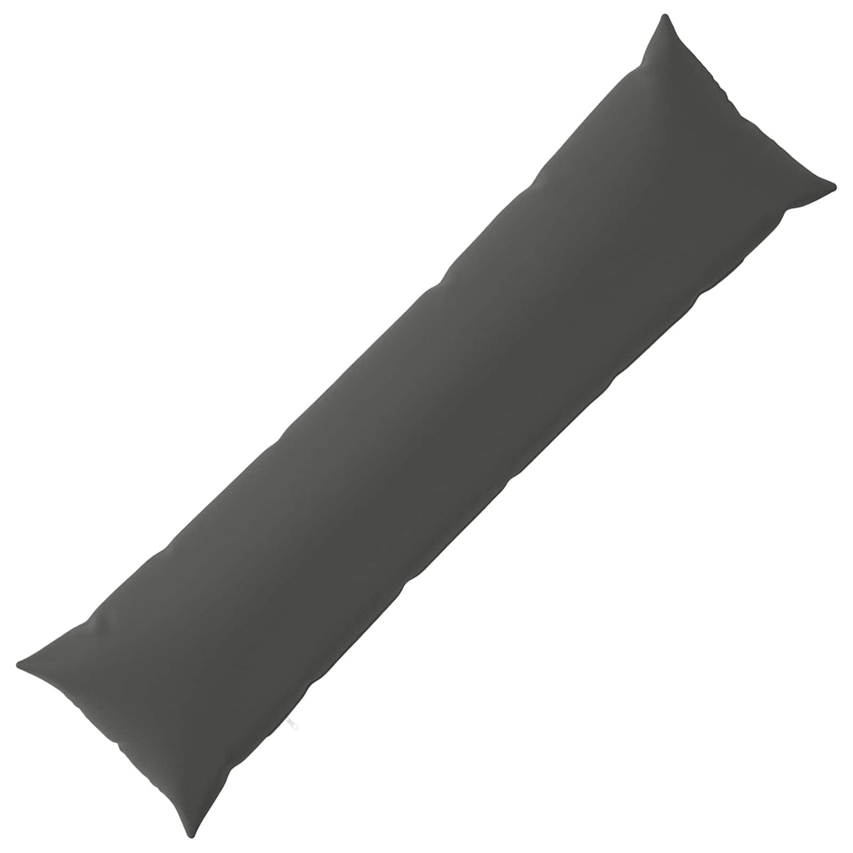 Vidaxl kussen met kussen heerlen antraciet 40 x 145 cm polyester