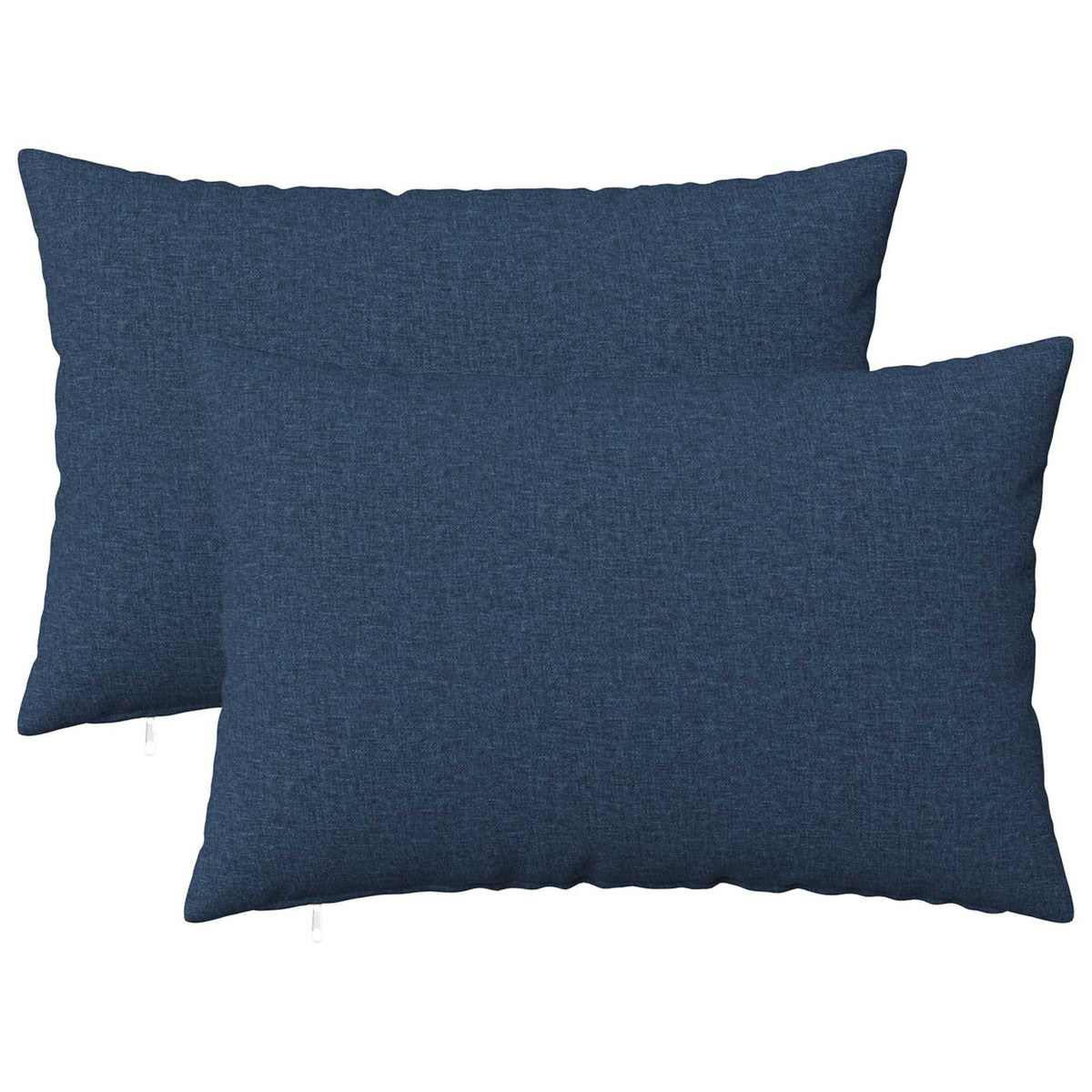 Vidaxl kussen met kussen heerlen 2 st blauw stof