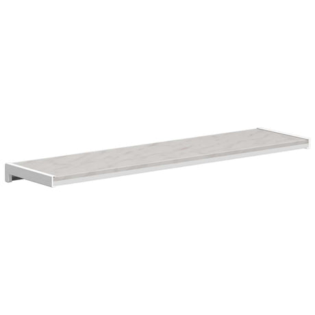Vidaxl raamsokkel marmer textuur 100 x 25 x 4,5 cm pvc
