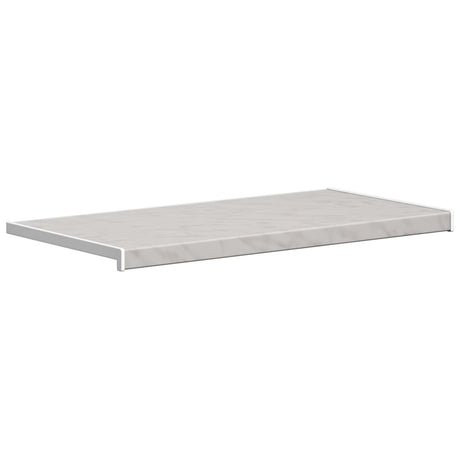 Vidaxl raamsokkel marmer textuur 60 x 45 x 4,5 cm pvc