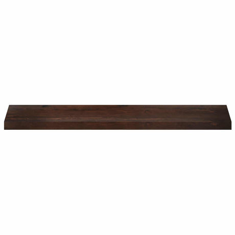 Vidaxl traplopers 2 st 110 x 30 x 2 cm donkerbruin massief beukenhout